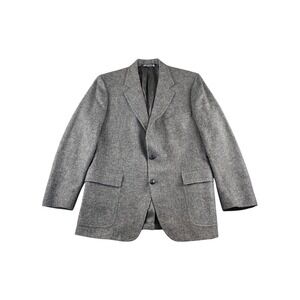 John Alexander Mens Tweed Blazer Jacket Wool Classic Fit Two Button Sport‎ Coat